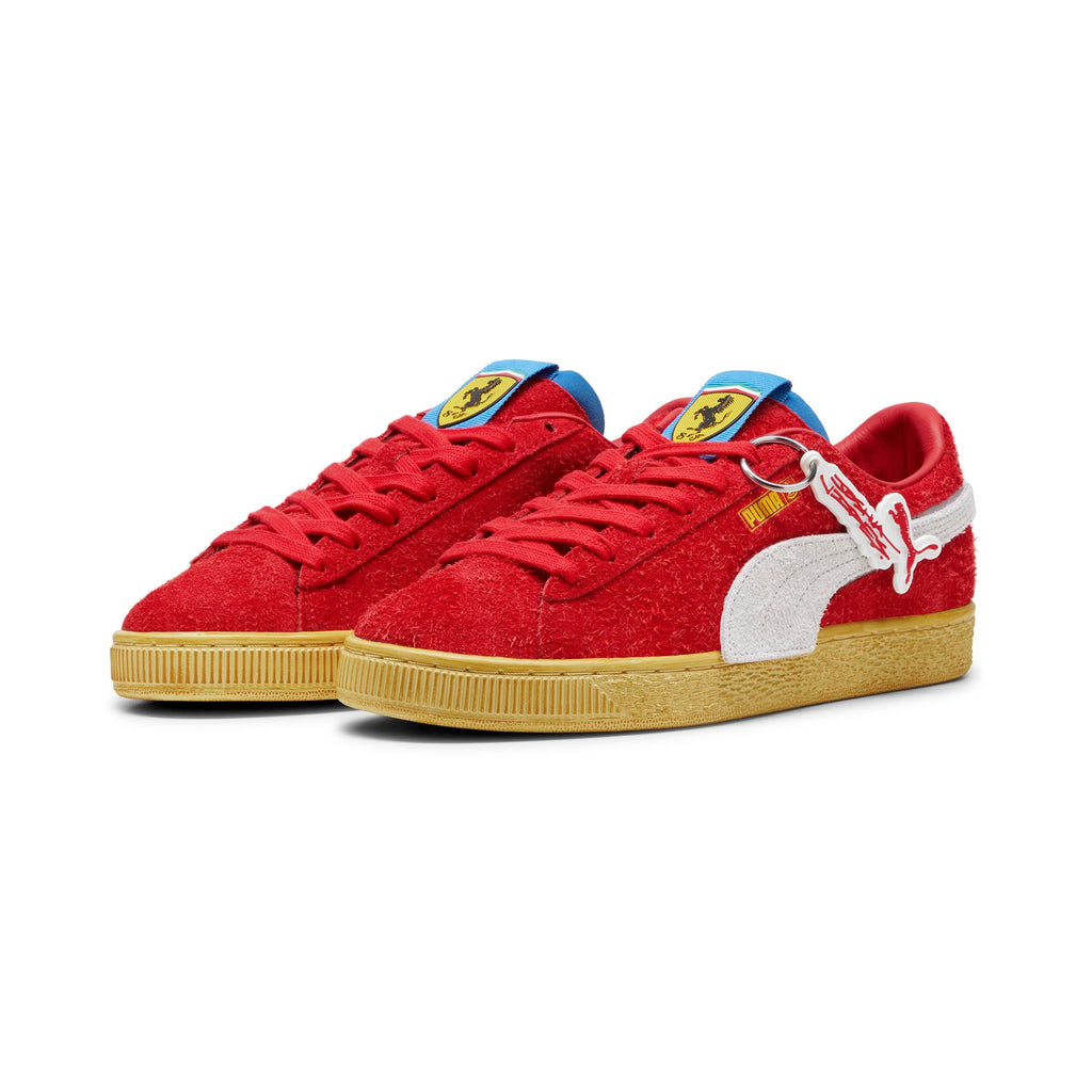 SCUDERIA FERRARI x JOSHUA VIDES Suede Men's Sneakers