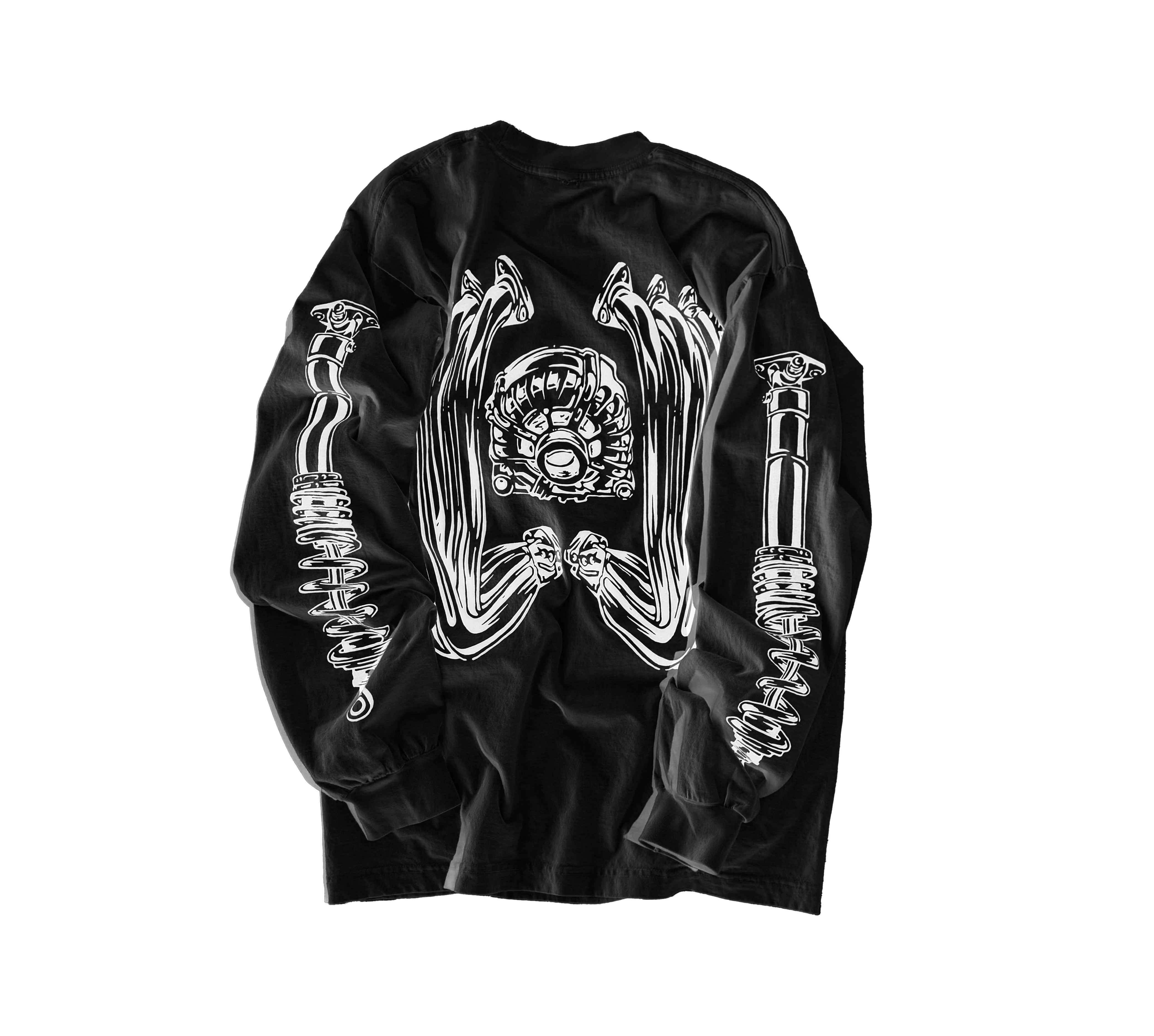 Skeleparts - Longsleeve (Black)