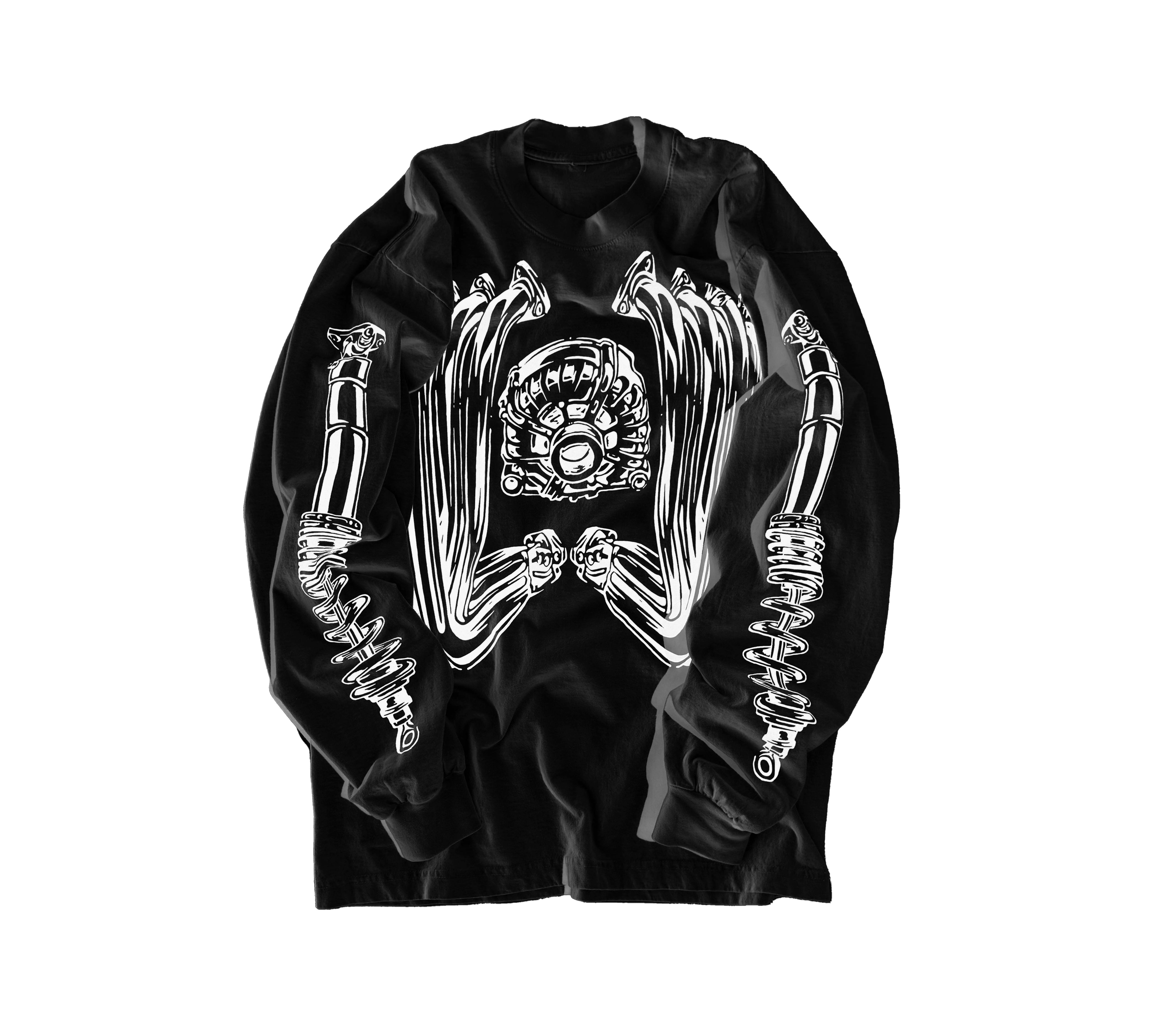 Skeleparts - Longsleeve (Black)