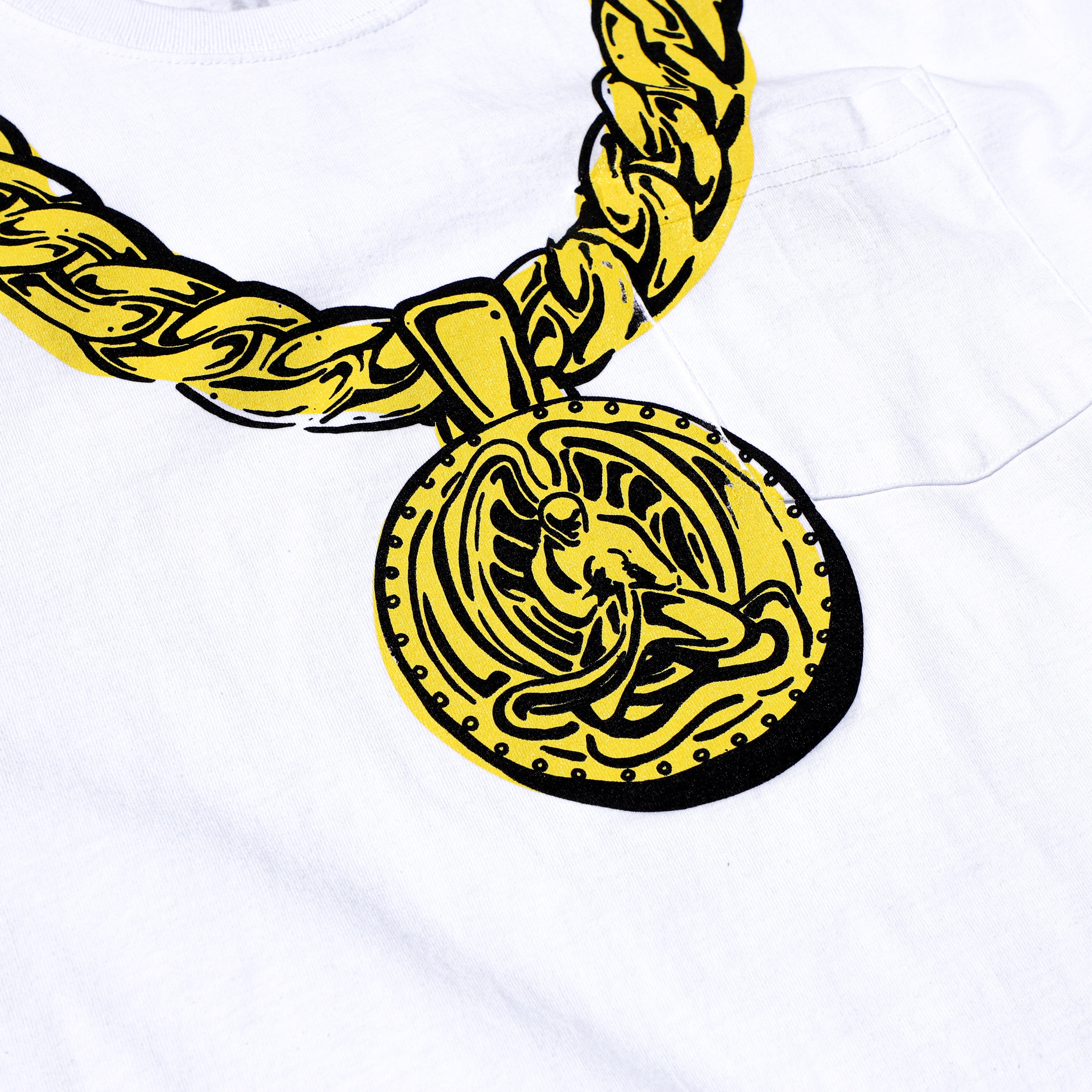 2Pac X Joshua Vides Chain Pocket tee