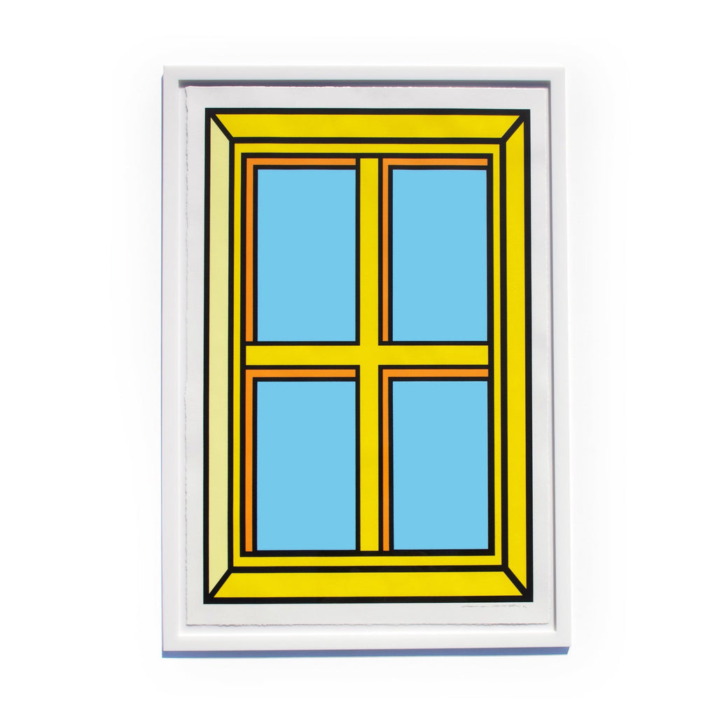 YELLOW WINDOW PRINT