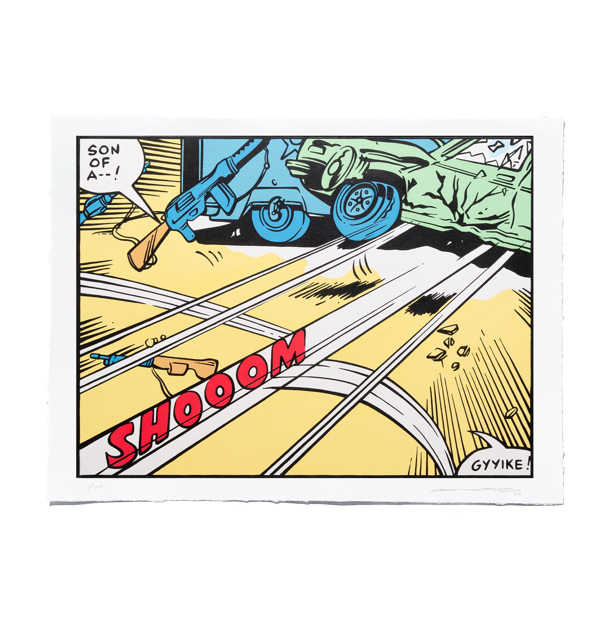 Street Fight - Print