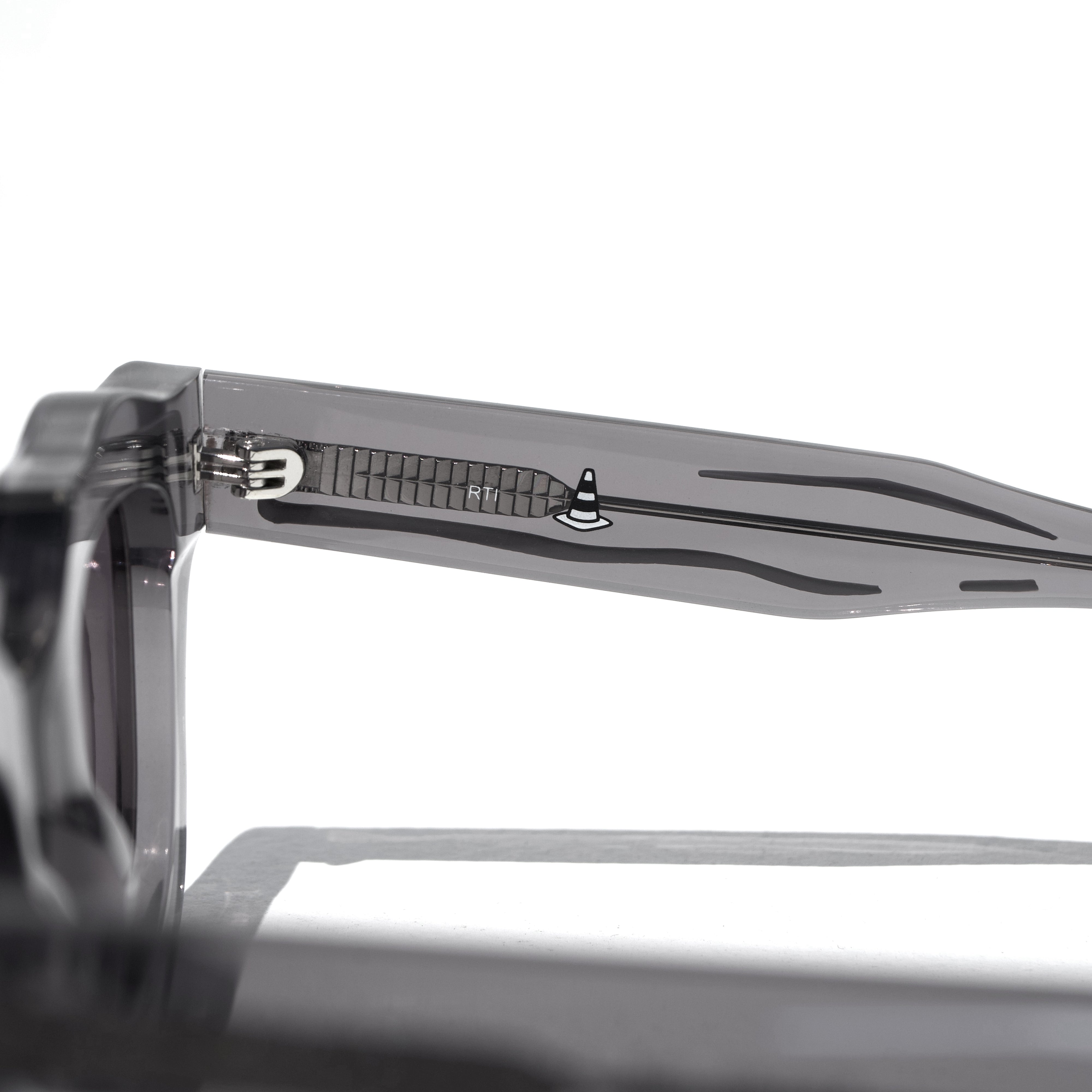 Squiggle Shades - Smoke Grey