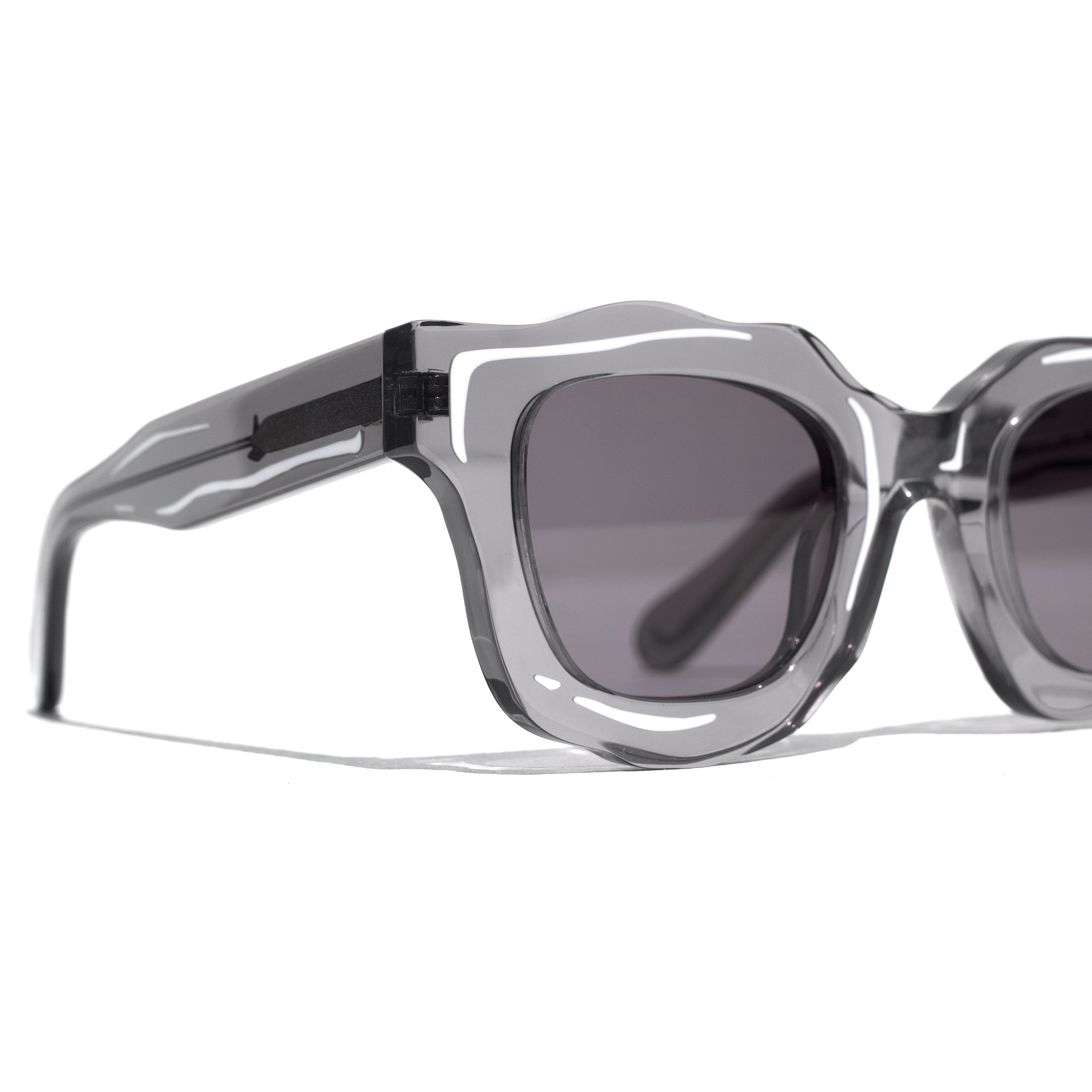 Squiggle Shades - Smoke Grey