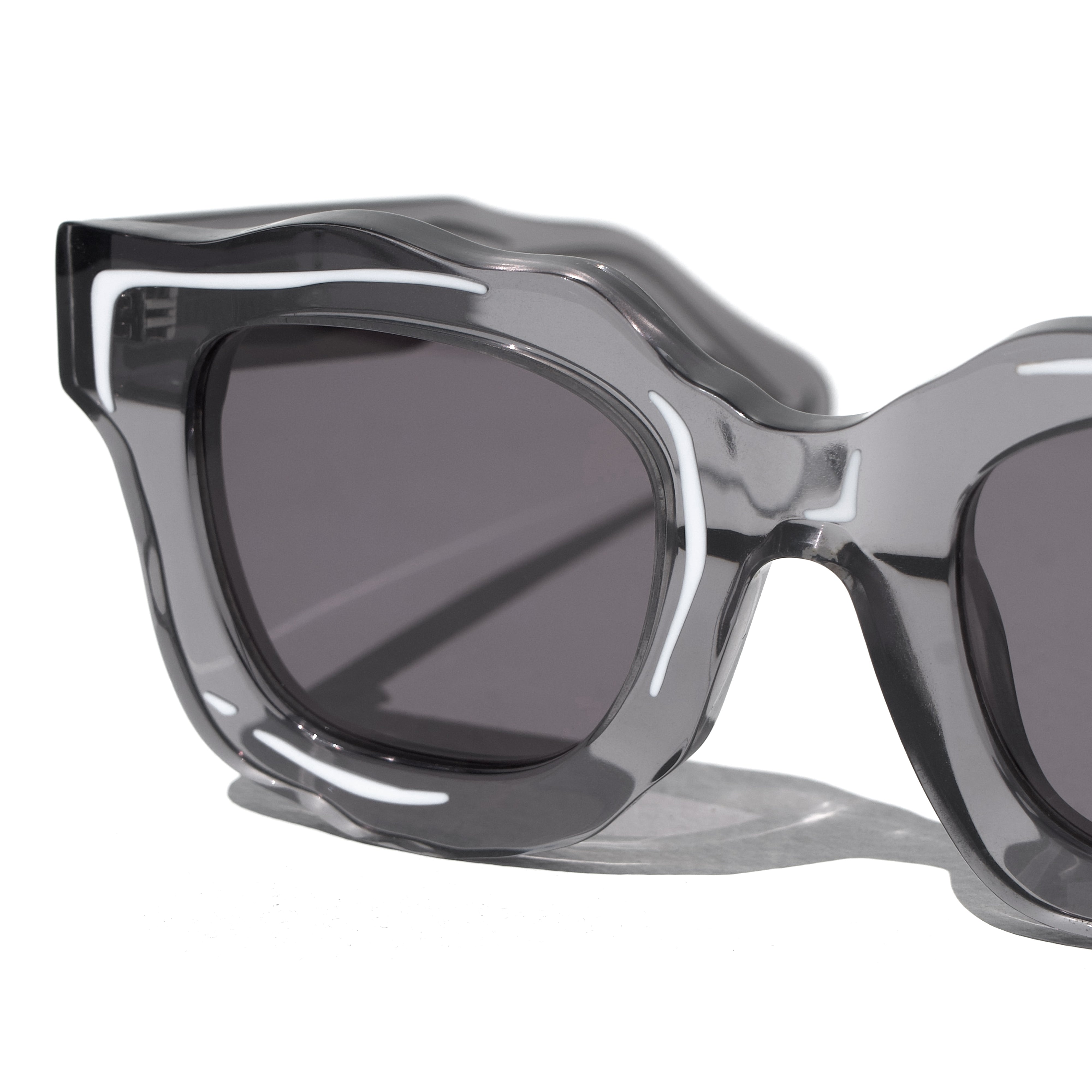 Squiggle Shades - Smoke Grey