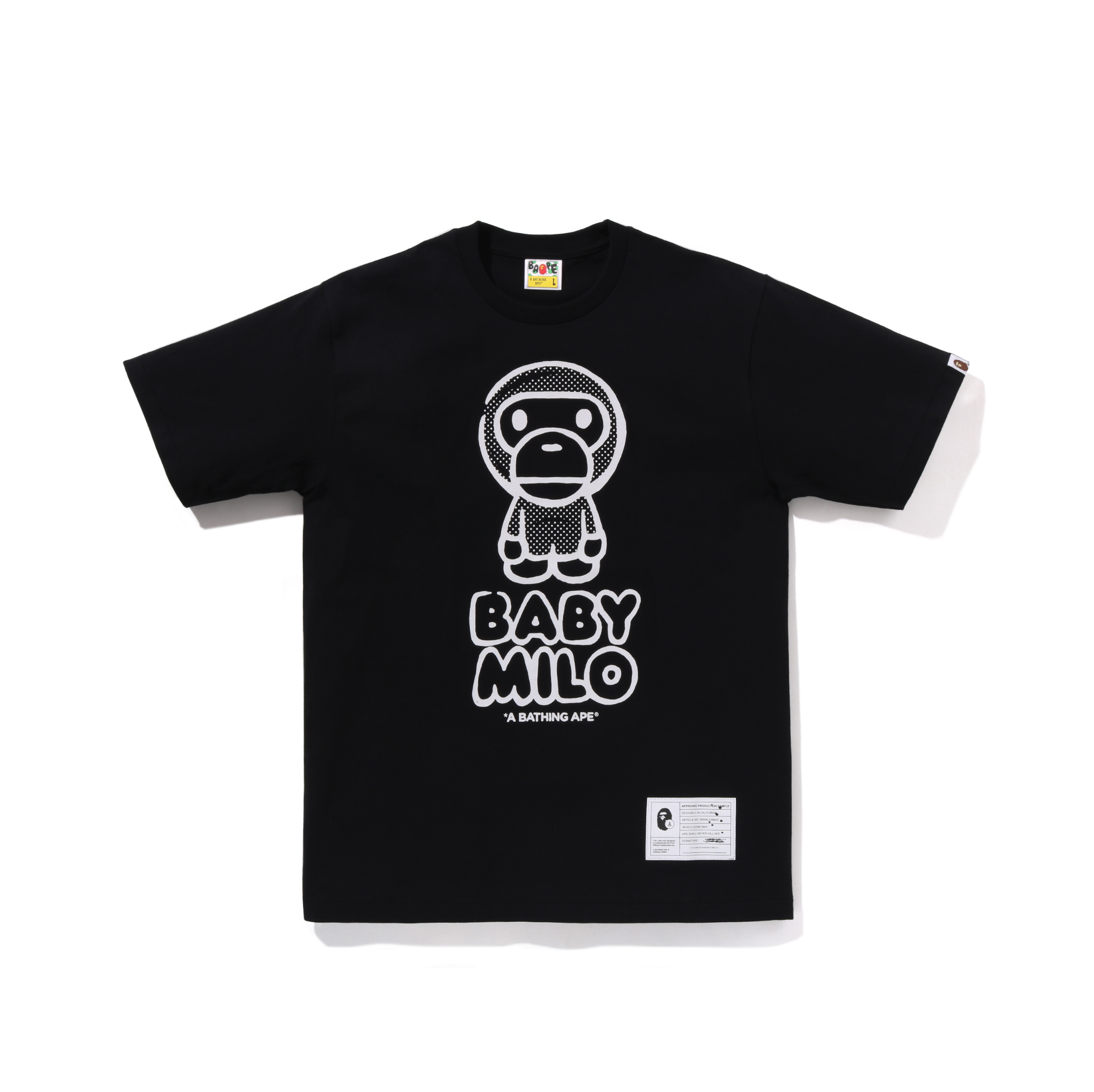 BABY MILO TEE - BLACK